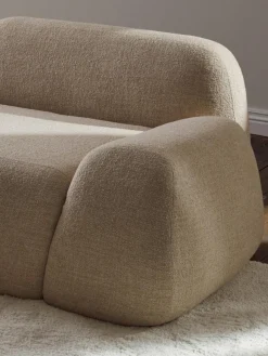 Westwing Collection Modulares Sofa Wolke (3-Sitzer) aus Bouclé