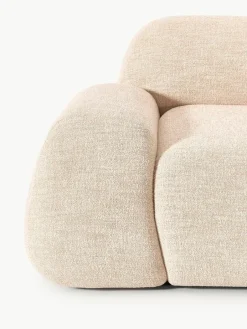 Westwing Collection Modulares Sofa Wolke (3-Sitzer) aus Bouclé