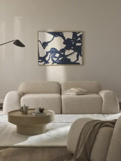 Westwing Collection Modulares Sofa Wolke (3-Sitzer) aus Bouclé
