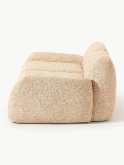 Westwing Collection Modulares Sofa Wolke (3-Sitzer) aus Bouclé