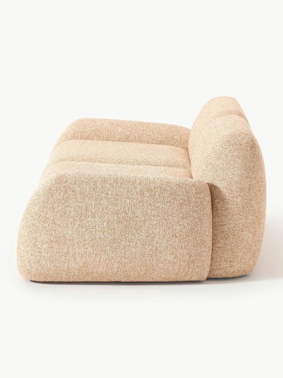 Westwing Collection Modulares Sofa Wolke (3-Sitzer) aus Bouclé