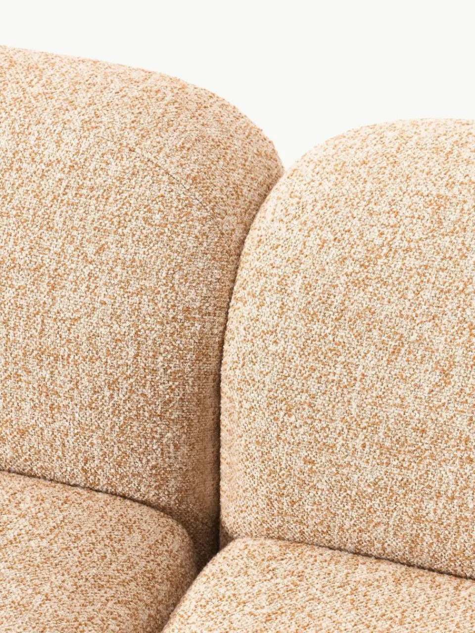 Westwing Collection Modulares Sofa Wolke (3-Sitzer) aus Bouclé