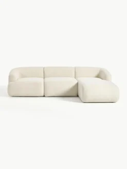 Westwing Collection Modulares Teddy-Ecksofa Sofia (3-Sitzer)