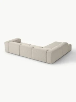 Westwing Collection Modulares XL-Ecksofa Lennon aus Leinen-Mix