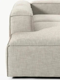 Westwing Collection Modulares XL-Ecksofa Lennon aus Leinen-Mix