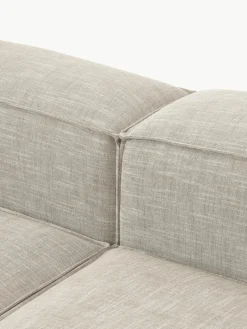 Westwing Collection Modulares XL-Ecksofa Lennon aus Leinen-Mix