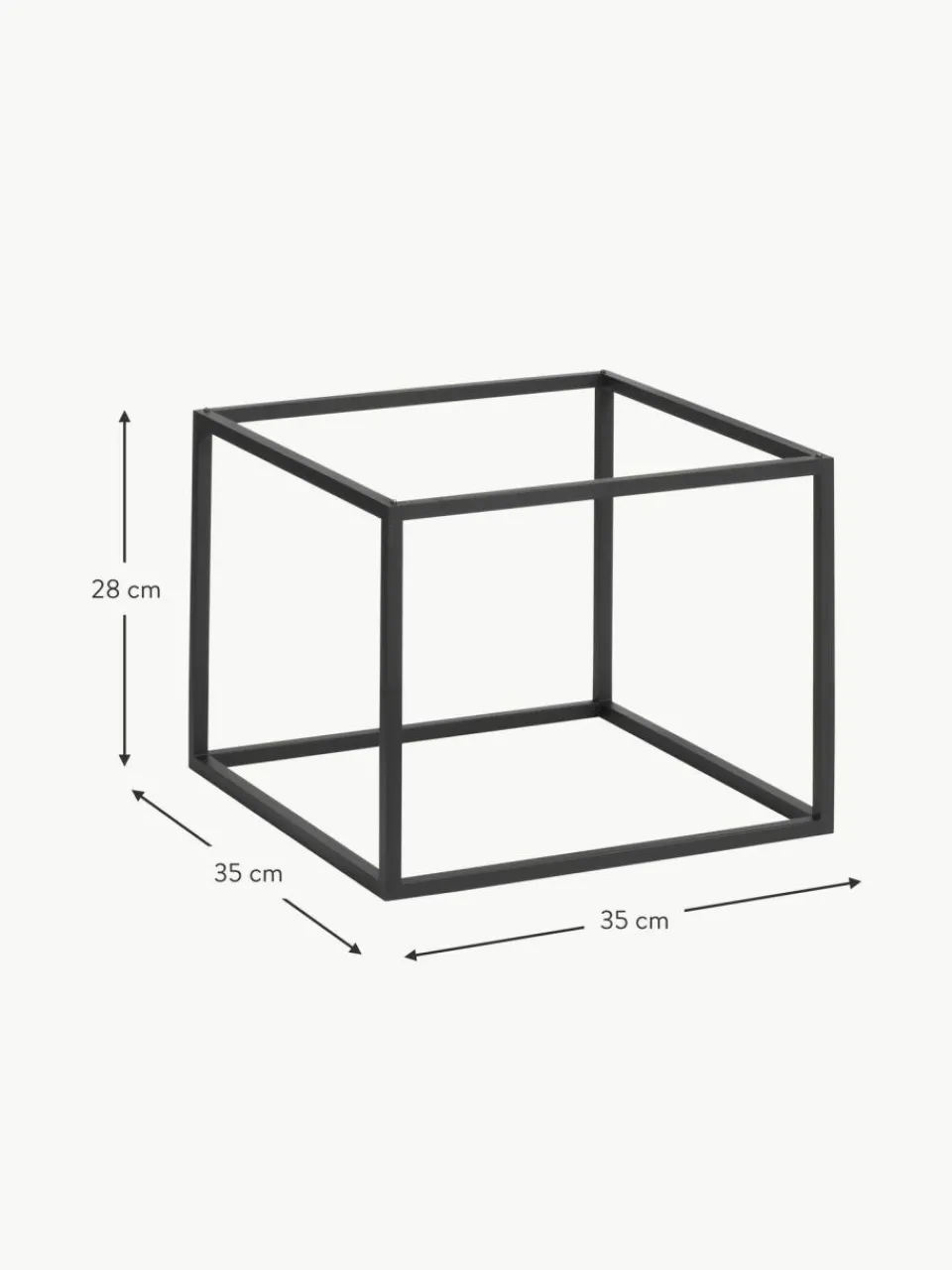 Audo Copenhagen Modulgestell Frame aus Metall, B 35 cm