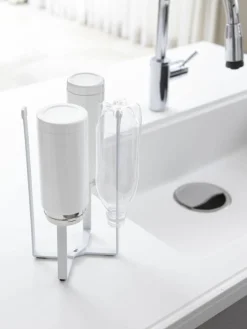 Yamazaki Multifunktionaler Küchenständer Tower aus Metall, klappbar