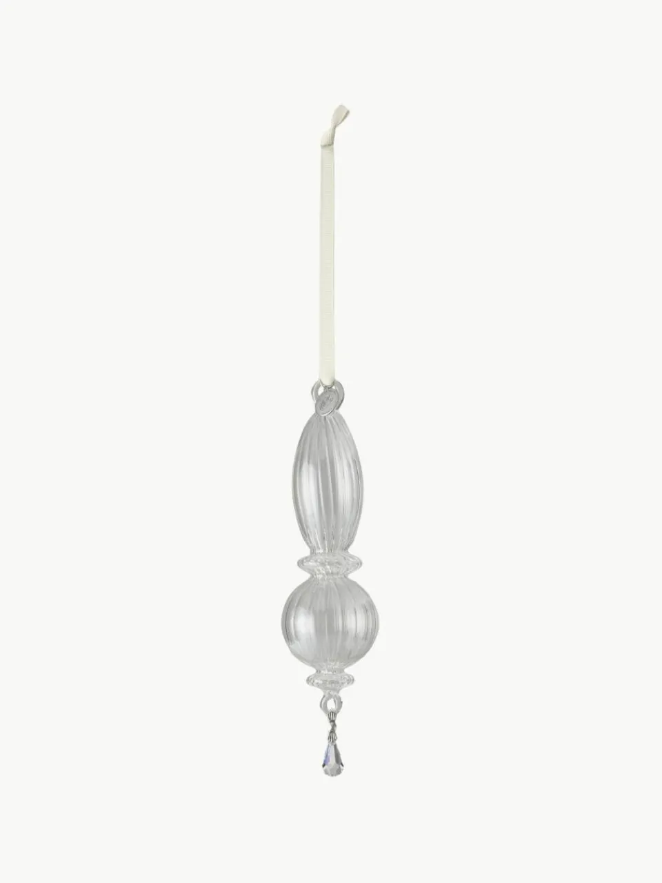 Lene Bjerre Mundgeblasene Baumanhänger Genuine, H 20 cm, 6 Stück