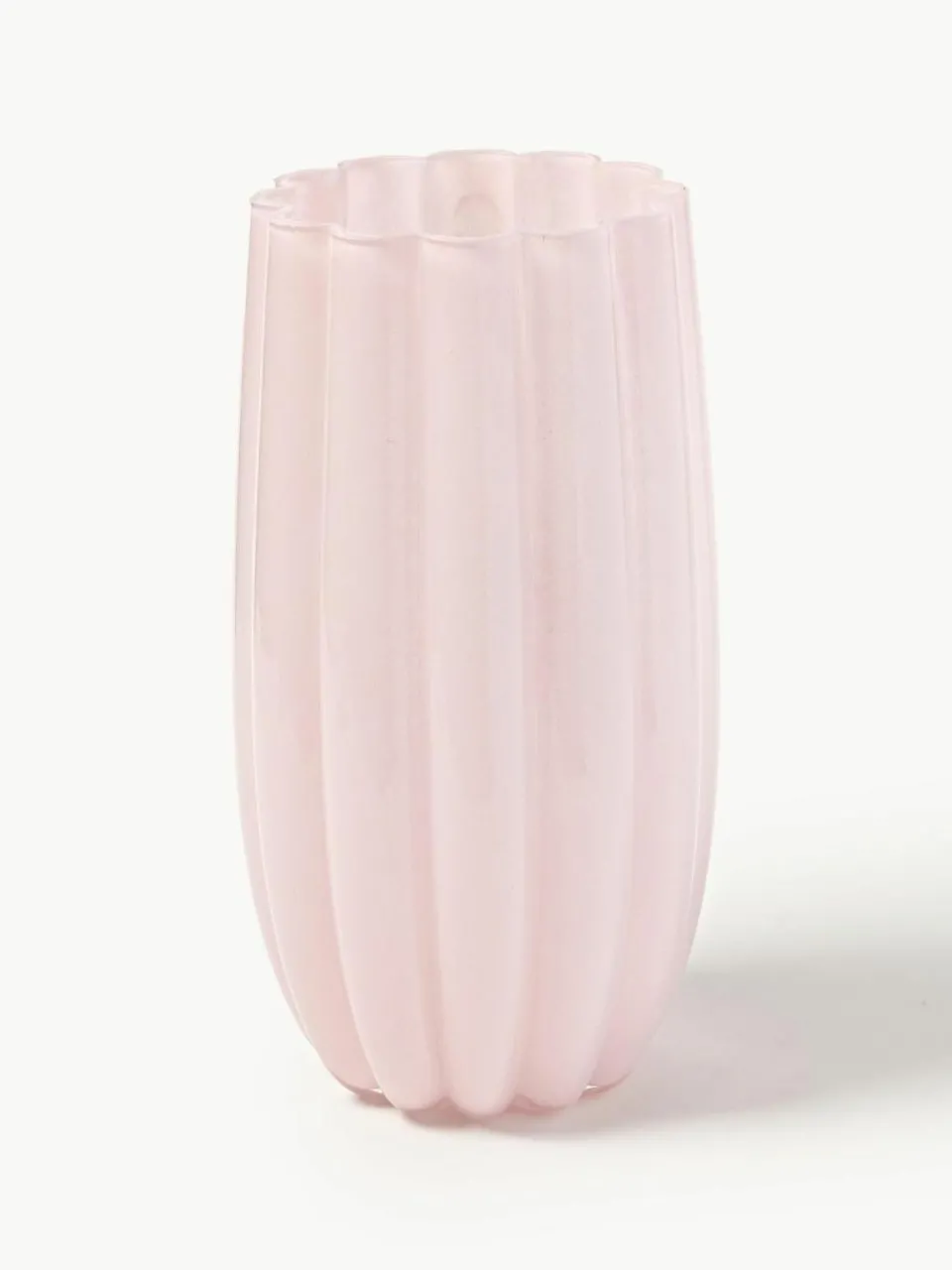 Pols Potten Mundgeblasene Glas-Vase Melon, H 38 cm