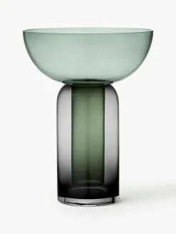 Aytm Mundgeblasene Glas-Vase Torus, H 33 cm