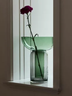 Aytm Mundgeblasene Glas-Vase Torus, H 33 cm