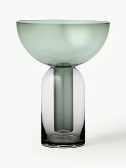 Aytm Mundgeblasene Glas-Vase Torus, H 20 cm