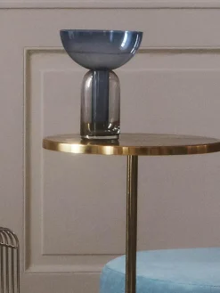 Aytm Mundgeblasene Glas-Vase Torus, H 20 cm