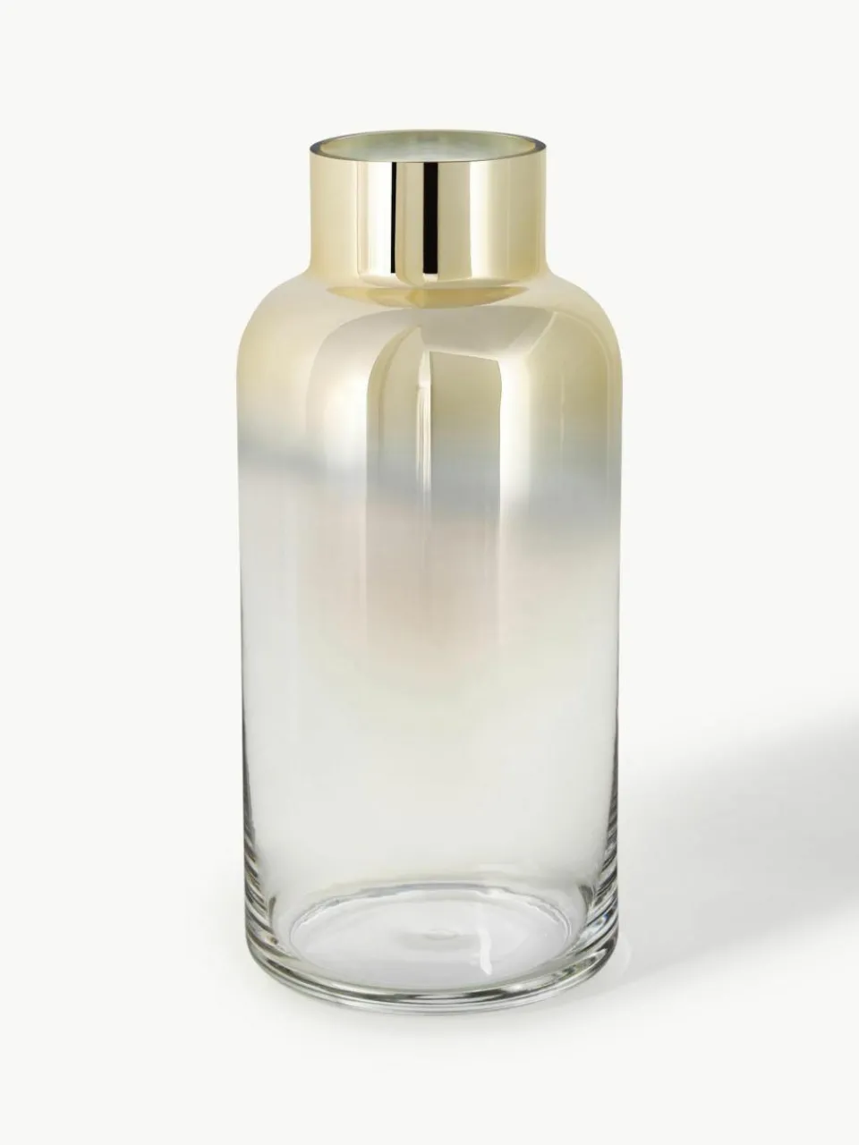 Westwing Collection Mundgeblasene Glas-Vase Uma, H 35 cm