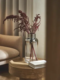 Westwing Collection Mundgeblasene Glas-Vase Uma, H 35 cm