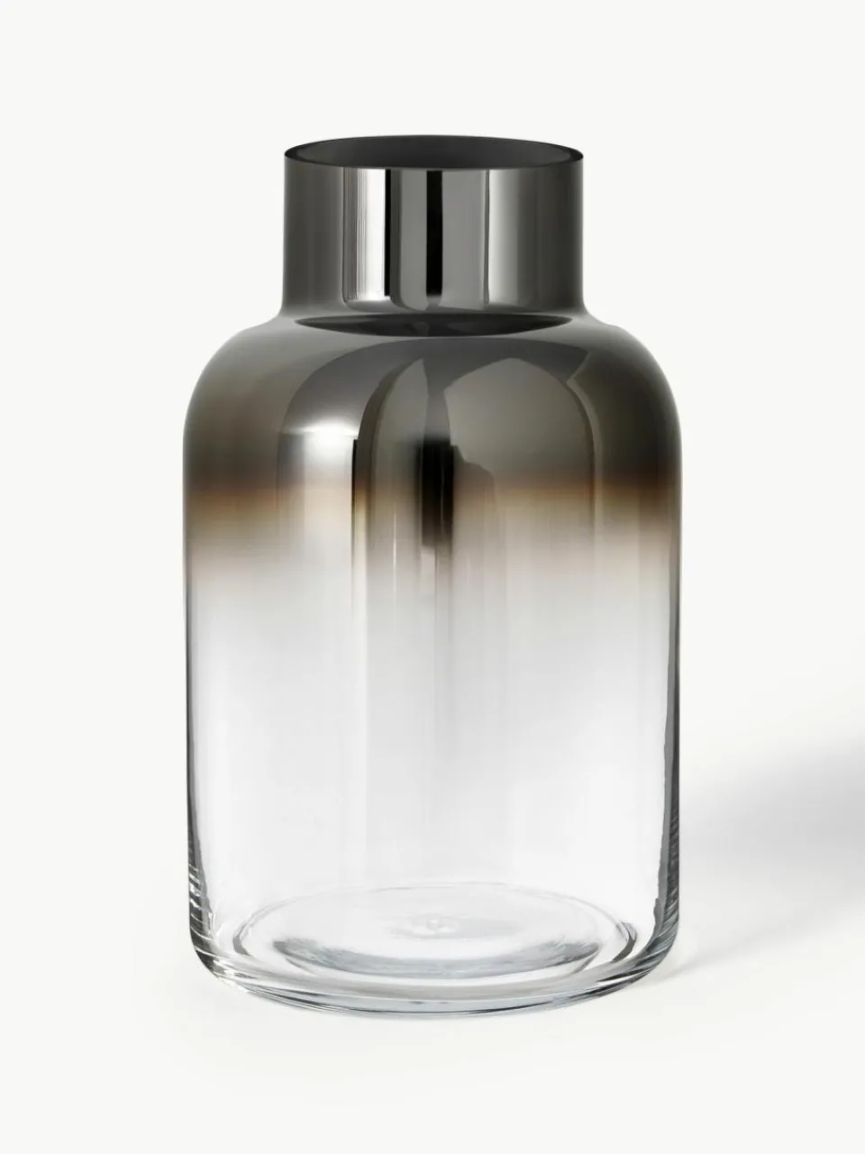 Westwing Collection Mundgeblasene Glas-Vase Uma, H 27 cm