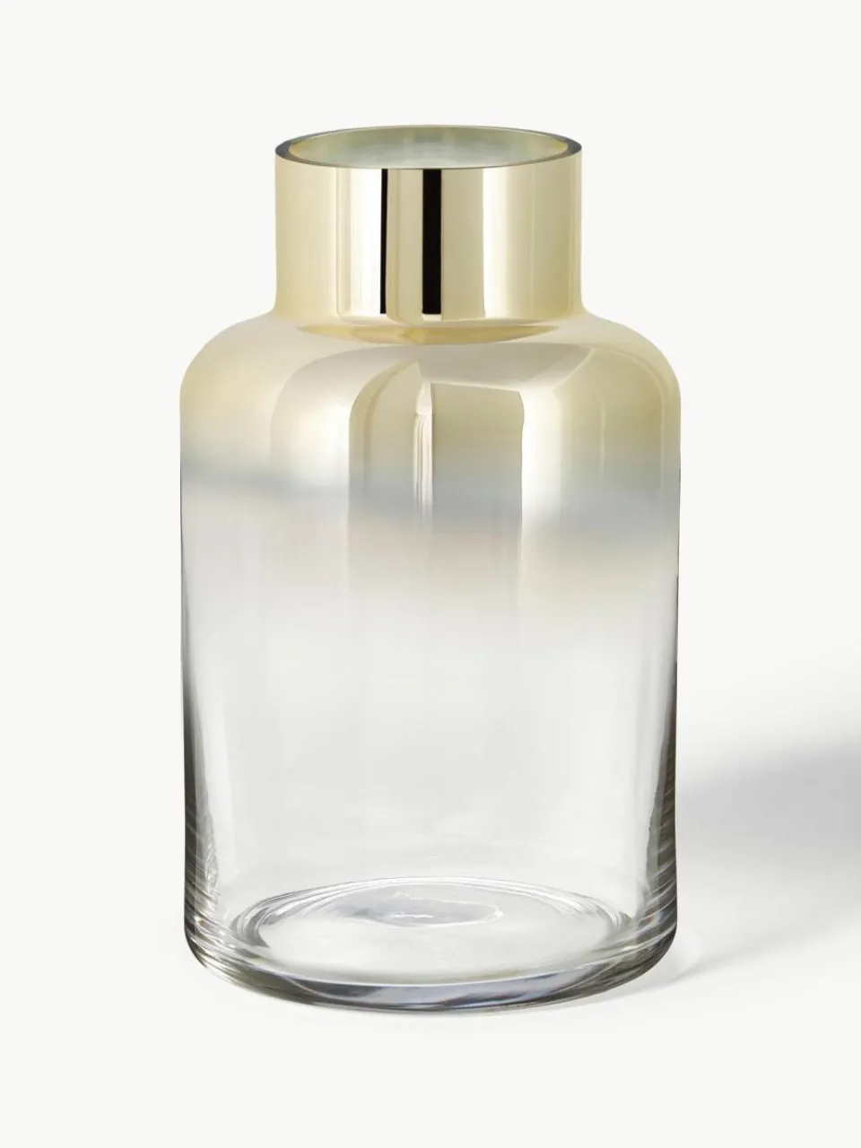 Westwing Collection Mundgeblasene Glas-Vase Uma, H 27 cm