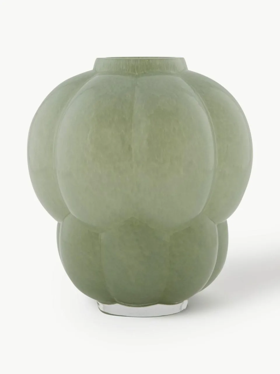 Aytm Mundgeblasene Glas-Vase Uva, H 22 cm