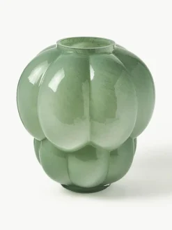 Aytm Mundgeblasene Glas-Vase Uva, H 35 cm