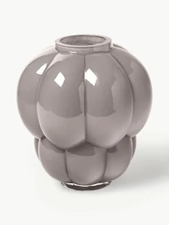 Aytm Mundgeblasene Glas-Vase Uva, H 28 cm