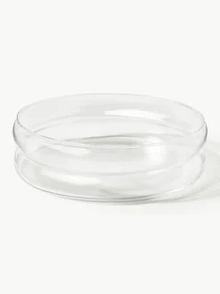 Westwing Collection Mundgeblasene Servierschale Bubbly