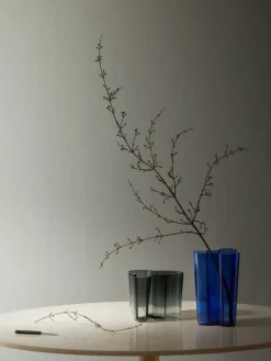 iittala Mundgeblasene Vase Alvar Aalto, H 16 cm