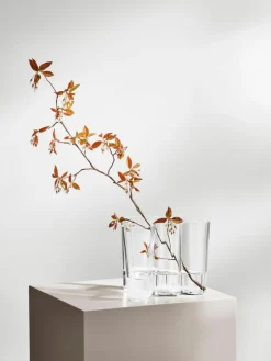 iittala Mundgeblasene Vase Alvar Aalto, H 16 cm