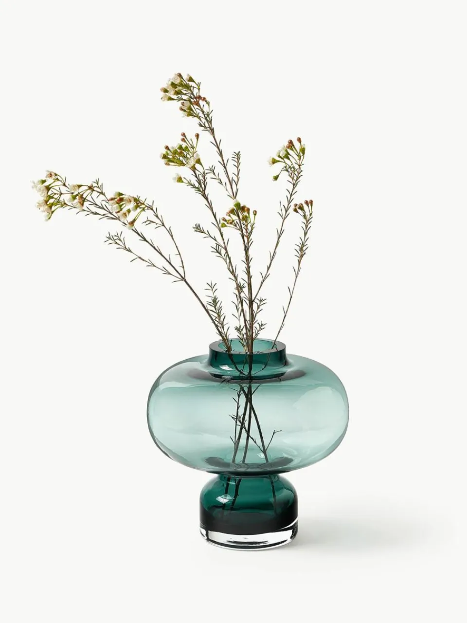 Westwing Collection Mundgeblasene Vase Nicola, H 20 cm