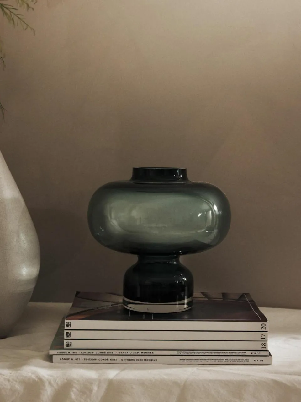 Westwing Collection Mundgeblasene Vase Nicola, H 20 cm