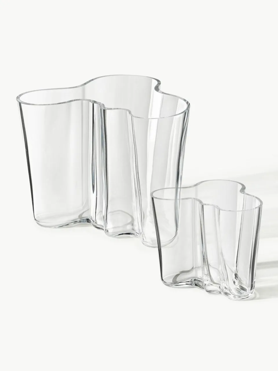 iittala Mundgeblasene Vasen Alvar Aalto, 2er-Set