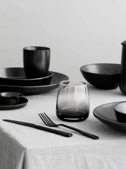 Broste Copenhagen Mundgeblasene Wassergläser Smoke, 4 Stück