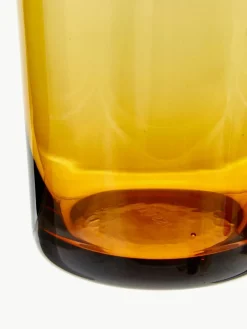 Bitossi Home Mundgeblasene Wassergläser Diseguale in unterschiedlichen Farben und Formen, 6er-Set