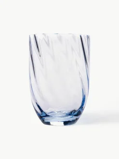 Anna von Lipa Mundgeblasene Wassergläser Swirl, 6 Stück