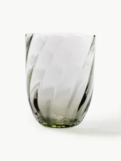 Anna von Lipa Mundgeblasene Wassergläser Swirl, 6 Stück