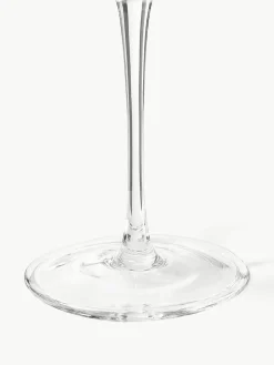 Westwing Collection Mundgeblasene Weißweingläser Ellery, 4 Stück