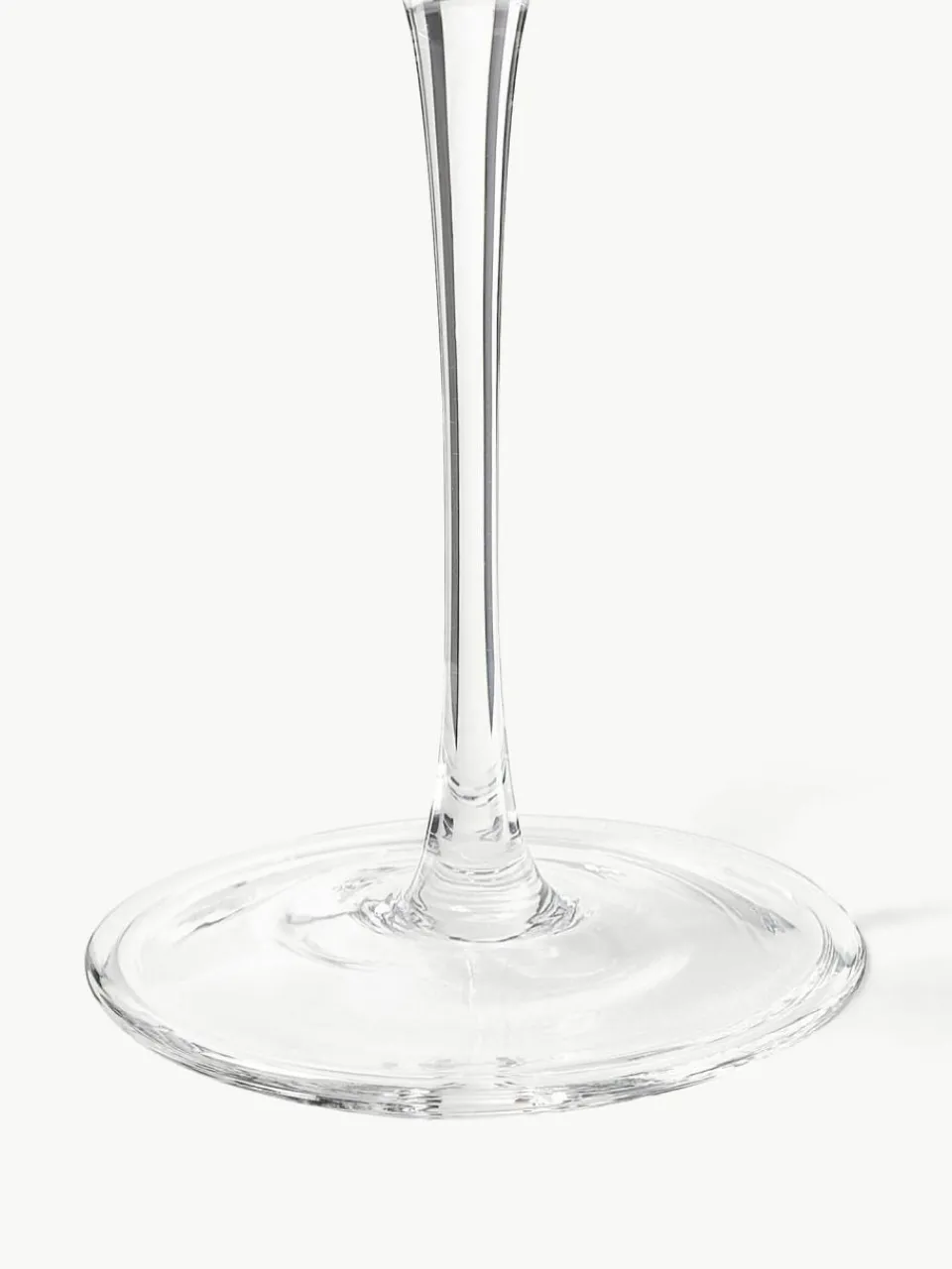 Westwing Collection Mundgeblasene Weißweingläser Ellery, 4 Stück