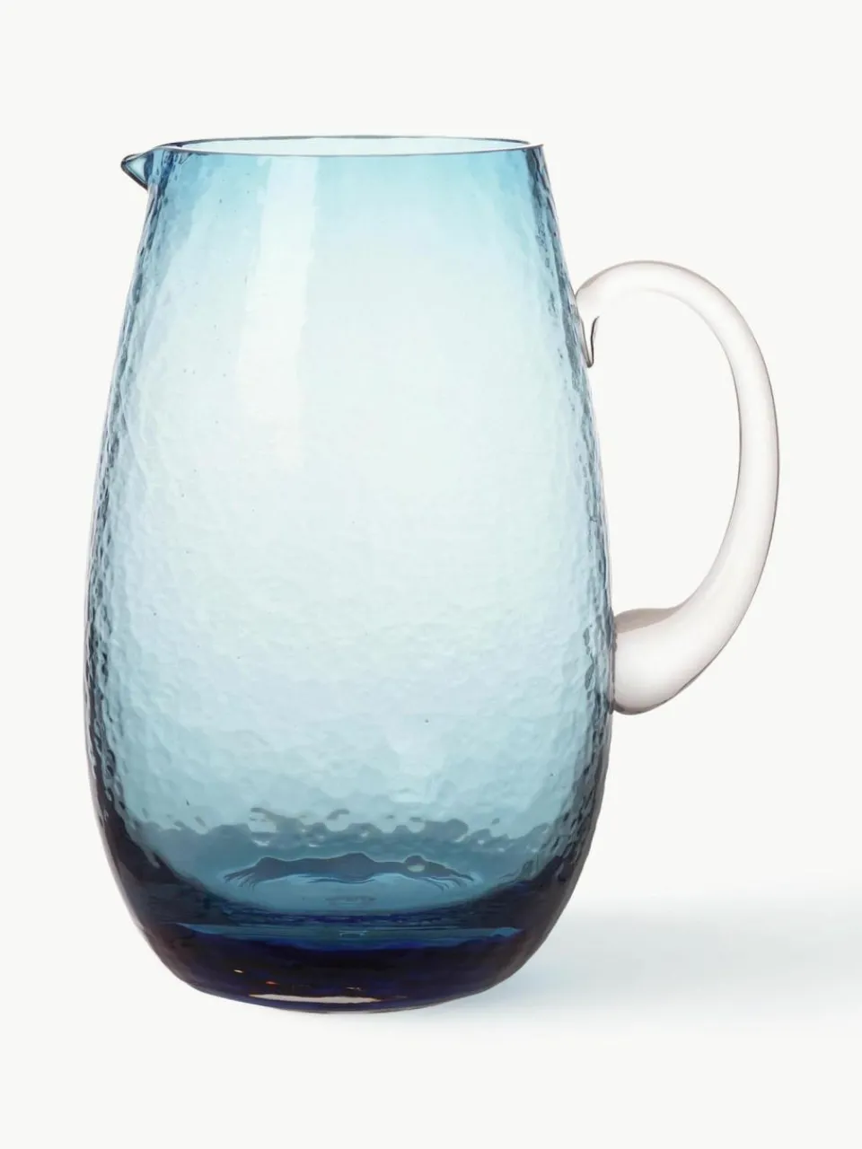Broste Copenhagen Mundgeblasener Krug Hammered, 2 L