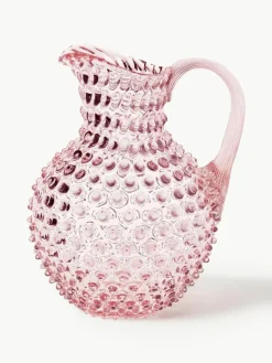 Anna von Lipa Mundgeblasener Krug Hobnail, 2 L