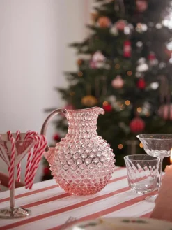 Anna von Lipa Mundgeblasener Krug Hobnail, 2 L