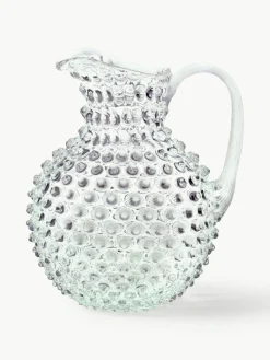 Anna von Lipa Mundgeblasener Krug Hobnail, 2 L