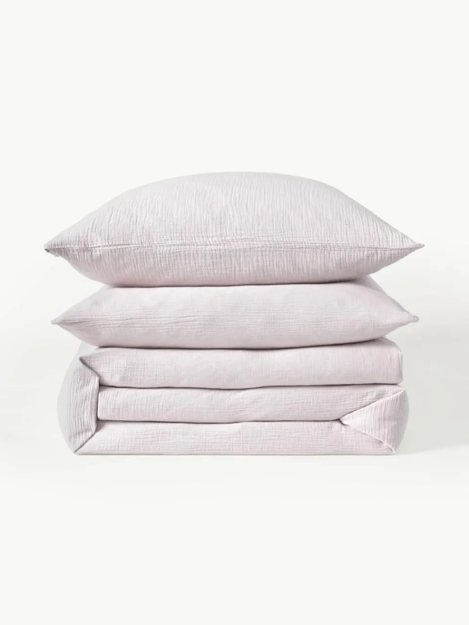 Westwing Collection Musselin-Bettdeckenbezug Odile