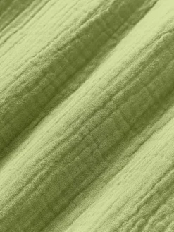 Westwing Collection Musselin-Kopfkissenbezug Odile