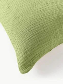 Westwing Collection Musselin-Kopfkissenbezug Odile