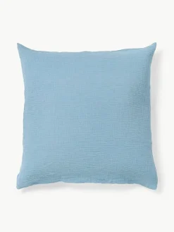Westwing Collection Musselin-Kopfkissenbezug Odile