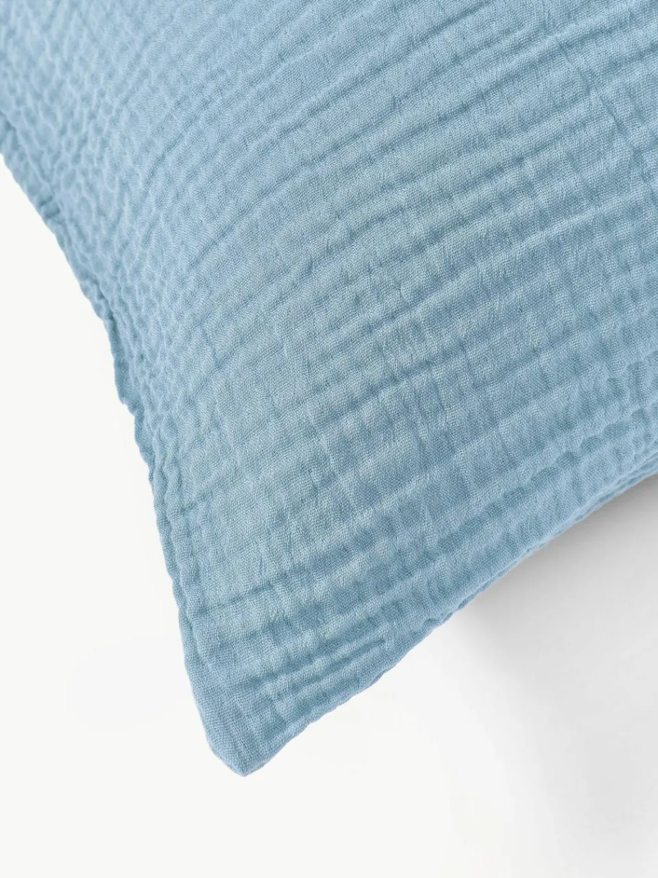 Westwing Collection Musselin-Kopfkissenbezug Odile