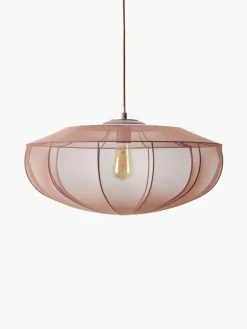 Westwing Collection Netzstoff-Pendelleuchte Beau