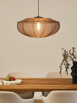 Westwing Collection Netzstoff-Pendelleuchte Beau