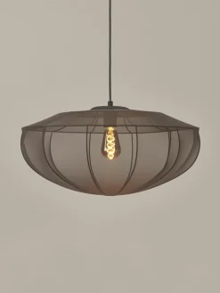 Westwing Collection Netzstoff-Pendelleuchte Beau