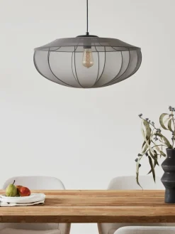 Westwing Collection Netzstoff-Pendelleuchte Beau